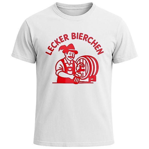 Neverless Print-Shirt Herren T-Shirt Lecker Bierchen günstig online kaufen