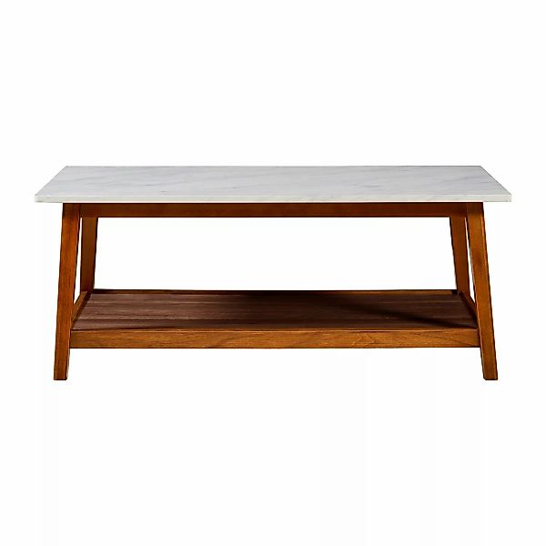 Teamson Home Kingston Mid-Century Modern Holz-Couchtisch für Wohnzimmer günstig online kaufen