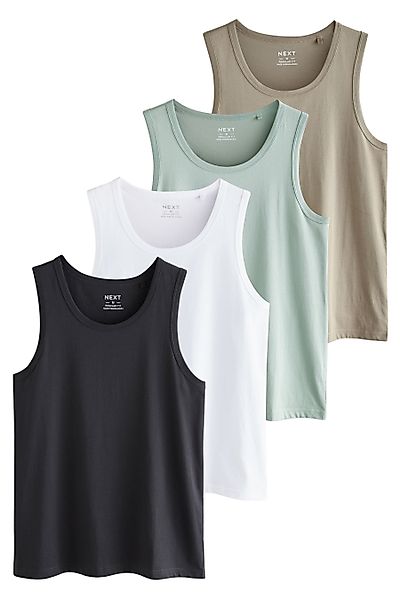 Next Unterhemd Unterhemden, 4er-Pack (4-St) günstig online kaufen