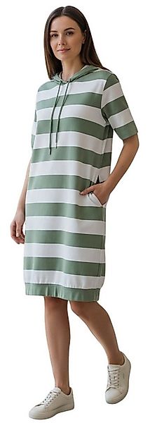 Estefania for woman Shirtkleid 191-5201, gestreift und mit Stehbund günstig online kaufen