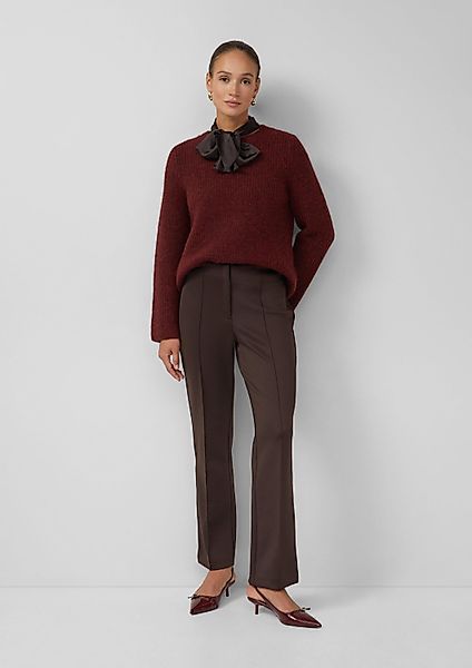 s.Oliver Chinos Hose Straight-Leg-Hose aus Scuba günstig online kaufen