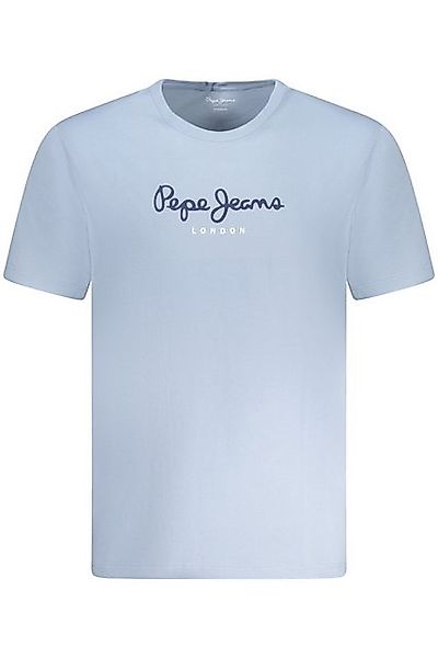 Pepe Jeans T-Shirt Herren Kurzarm T-Shirt Blau, Regular Fit günstig online kaufen