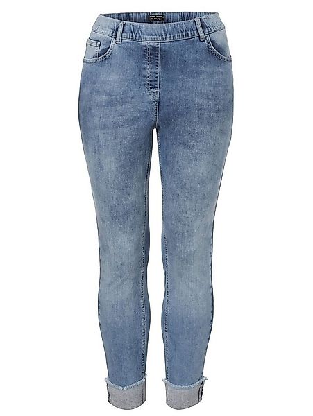 VIA APPIA DUE 7/8-Jeans im unifarbenen Design günstig online kaufen