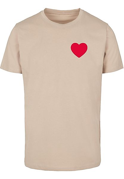 MisterTee T-Shirt "MisterTee Heart T-Shirt Round Neck", (1 tlg.) günstig online kaufen