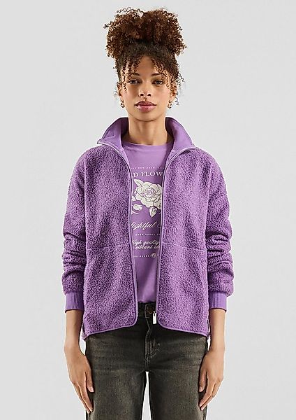 QS Sweatjacke Sweatshirt Teddyjacke günstig online kaufen