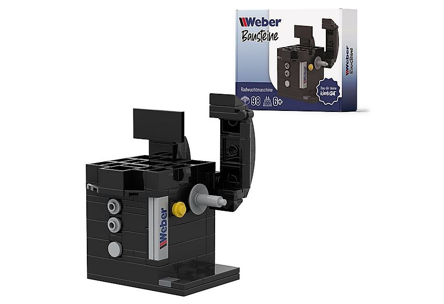 Weber GmbH Bausteine Radwuchtmaschine Werkstatt Garage ab 6 Spielbausteine, günstig online kaufen