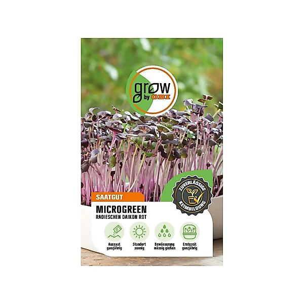 GROW by OBI Keimsprossen Radieschen Daikon Rot günstig online kaufen