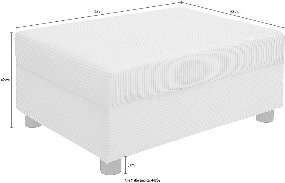 COLLECTION AB Hocker Parma, Frei stellbar, günstig online kaufen