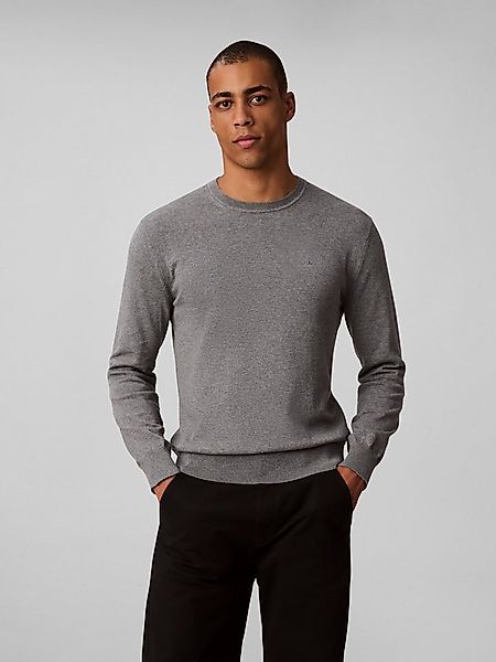 Calvin Klein Strickpullover LS SUPIMA COTTON CREW 14GG Mit Rundhalsausschni günstig online kaufen