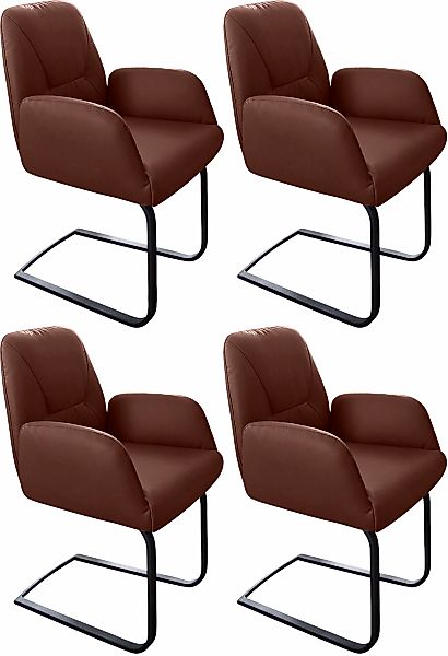 W.SCHILLIG Freischwinger "ole" (Set) 4 Stk. Longlife Xtra-Leder Z69 2er- od günstig online kaufen