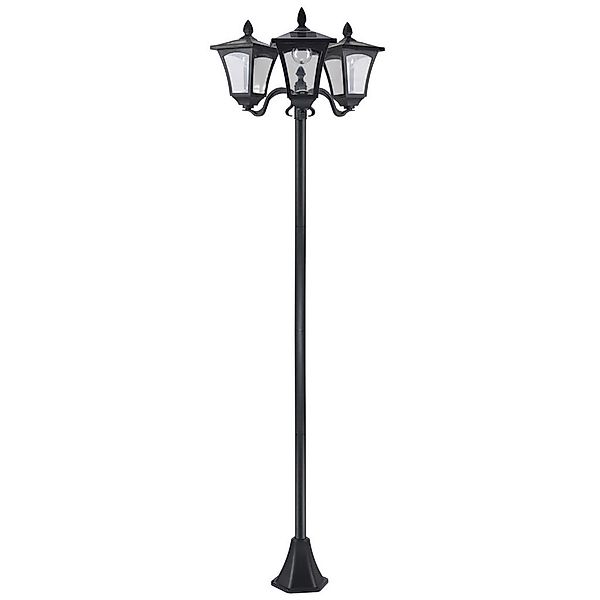 Solar Gartenleuchte 842-109 842-109 schwarz Edelstahl Kunststoff B/H/L: ca. günstig online kaufen