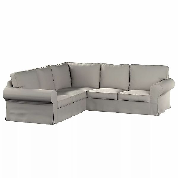 Bezug für Ektorp Ecksofa, grau, Sofahusse für Ektorp Ecksofa, Living II (16 günstig online kaufen