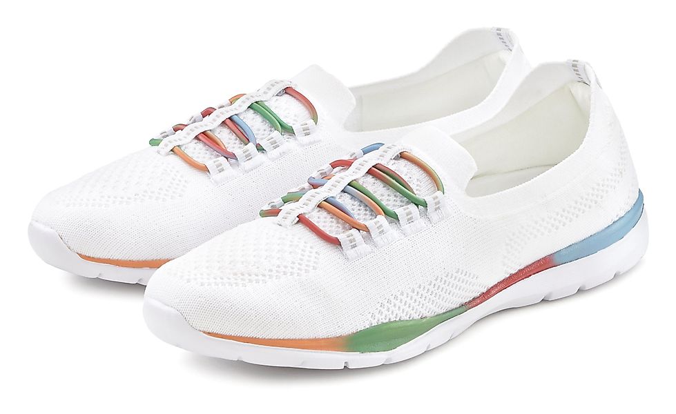 LASCANA Slipper, Halbschuh, leichtes Meshmaterial Sneaker günstig online kaufen
