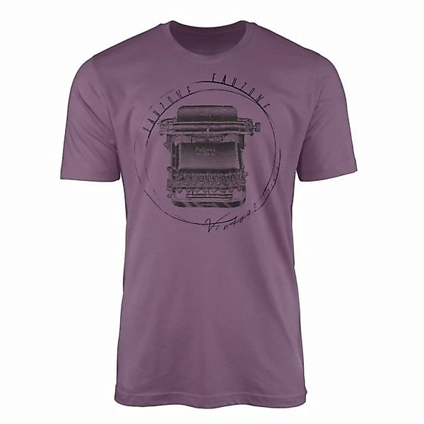 Sinus Art T-Shirt Vintage Herren T-Shirt Schreibmaschine günstig online kaufen