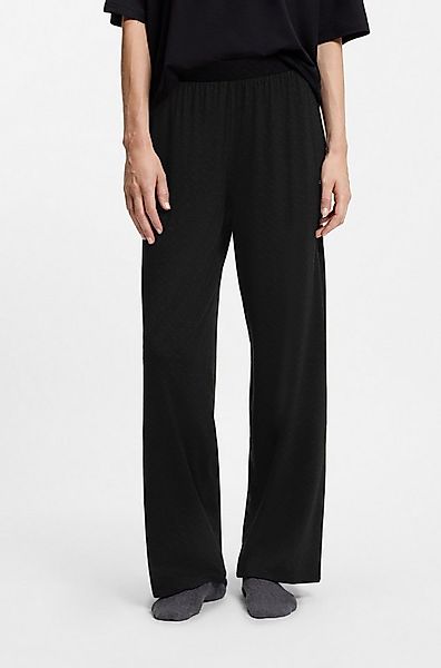 BOSS Pyjamahose Logo mit Monogramm-Print und Logo-Applikation günstig online kaufen