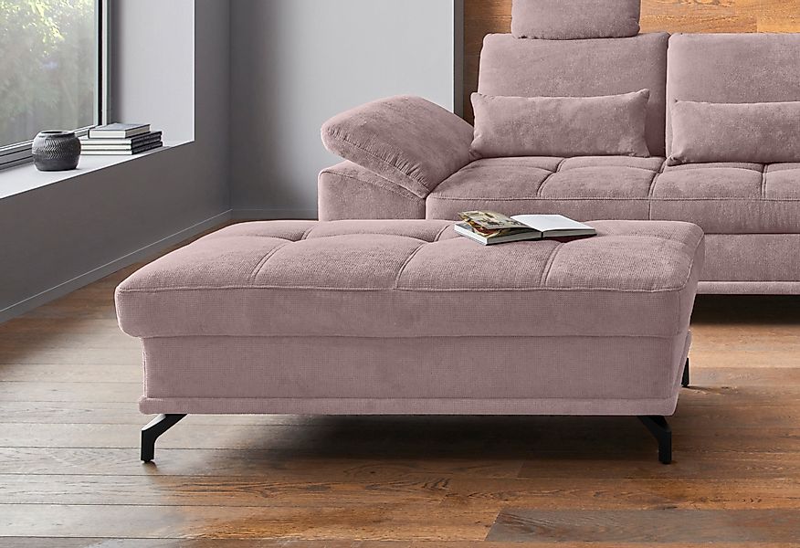 PLACES OF STYLE Polsterhocker "Costello, B: 133 cm" individuell zu kombinie günstig online kaufen