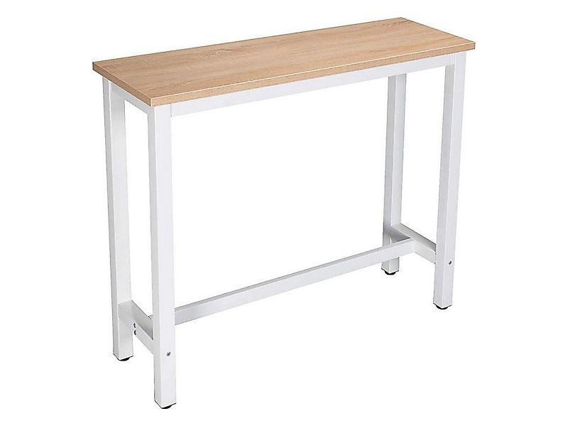 Woltu Bartisch (1-St), Metallgestell, Tischplatte aus MDF, 120x40x100cm günstig online kaufen