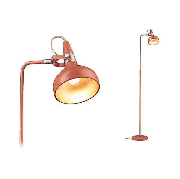Paulmann "Stehleuchte Juna Style E14 max. 20W Peach Metall" günstig online kaufen