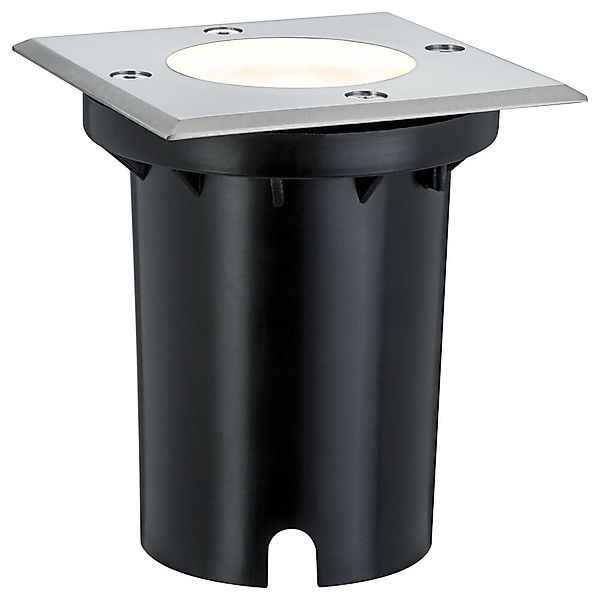 Bodeneinbaustrahler, Edelstahl, Metall, IP67, GU10, eckig günstig online kaufen