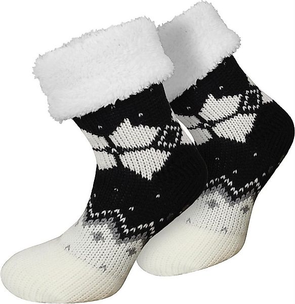 normani ABS-Socken Strick-Hausschuhe mit ABS und Norwegermotiv (1 Paar) kus günstig online kaufen
