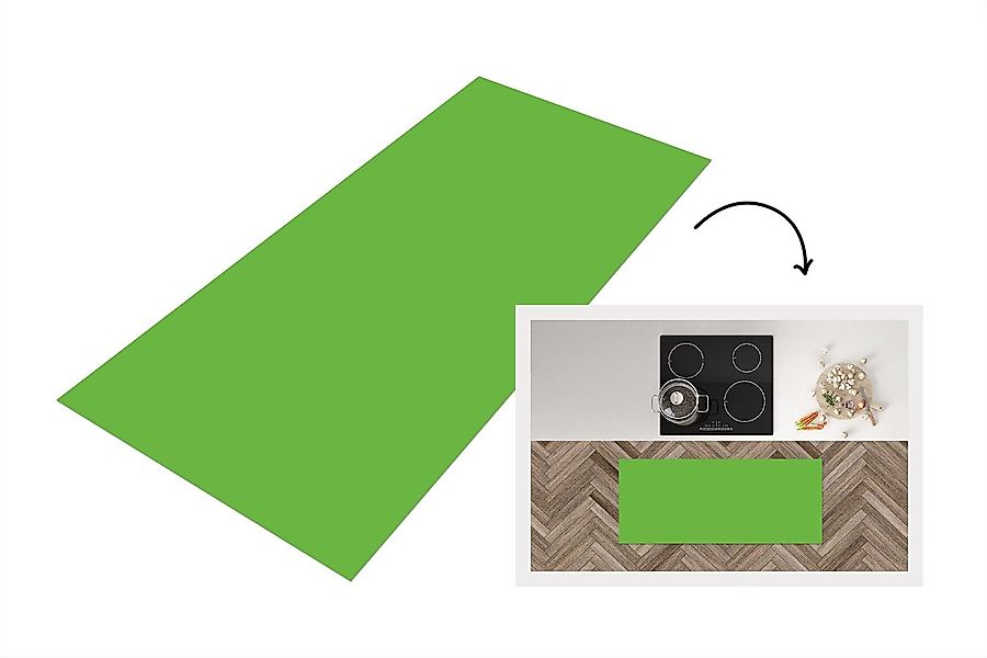 MuchoWow Küchenläufer Grün - Farben - günstig online kaufen