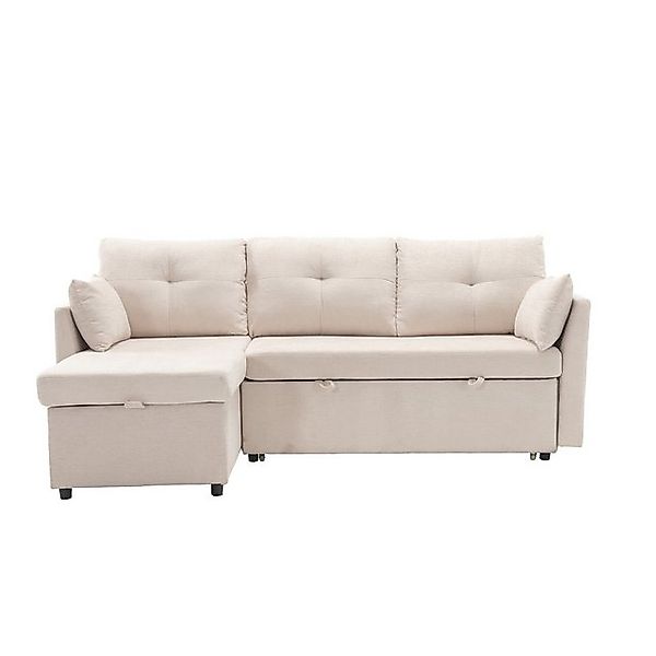 MODFU Sofa Modulares Ecksofa L-förmiges modulares Sofa, mit umkehrbarer Cha günstig online kaufen