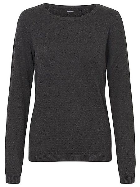 Vero Moda Strickpullover VMCARE STRUCTURE LS O-NECK BLOU NOOS günstig online kaufen