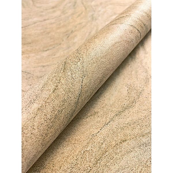 Newroom Vliestapete Hava Beige Marmor Modern FSC® günstig online kaufen