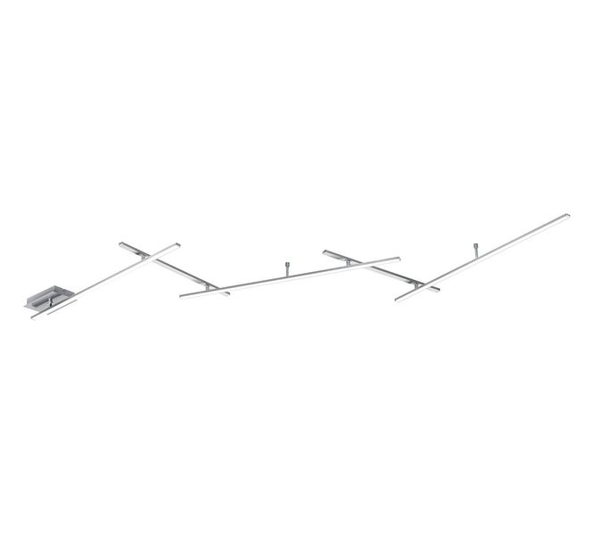 Schwenkbare LED-Deckenlampe Indira, Dimmer nickel günstig online kaufen