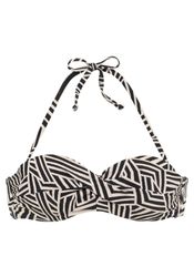 LASCANA Bügel-Bandeau-Bikini-Top Cleo, mit geometrischem Druck günstig online kaufen