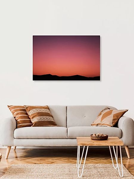 Poster / Leinwandbild - Desert Dawn günstig online kaufen