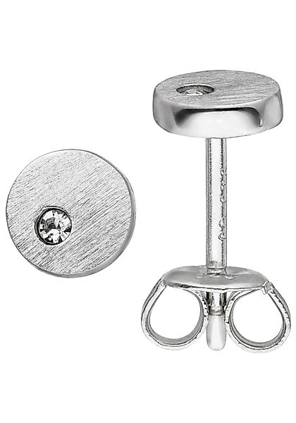 JOBO Paar Ohrstecker, rund 925 Silber günstig online kaufen
