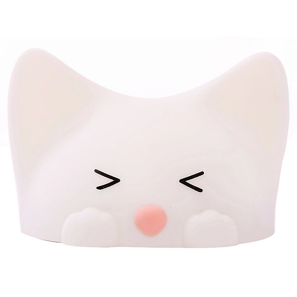 MegaLight LED Kinder-Nachtlicht Catty Cat Dimmbar RGBW mit Soundeffekt günstig online kaufen