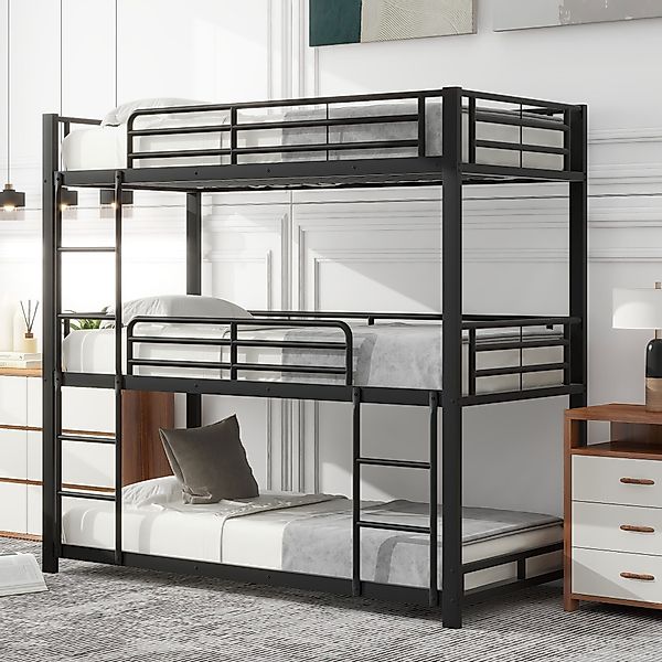 HAUSS SPOLE Etagenbett 90x200cm Dreifach-Etagenbett für günstig online kaufen