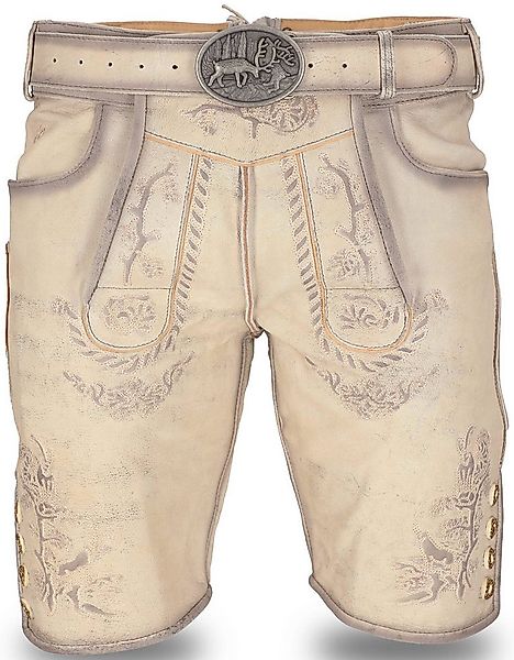 Steigenhöfer Manufaktur Trachtenlederhose FRANZ Vintage Trachtenhose mit Gü günstig online kaufen