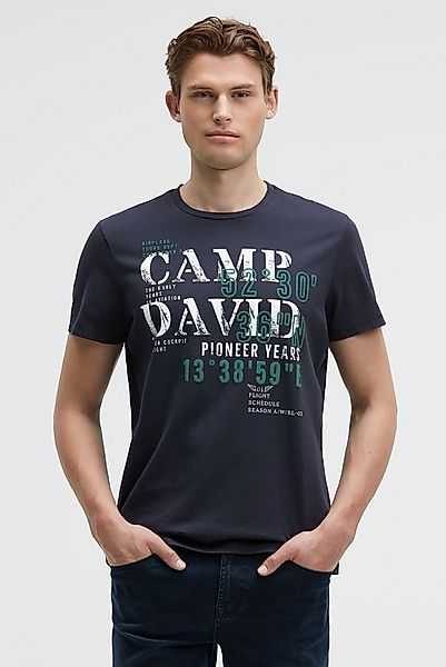 CAMP DAVID Rundhalsshirt aus Baumwolle günstig online kaufen