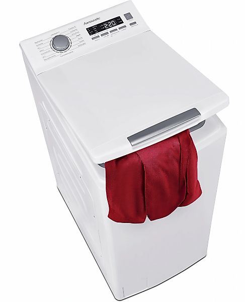 Hanseatic Waschmaschine Toplader "HTW7512A" 7,5 kg 1200 U/min Mengenautomat günstig online kaufen