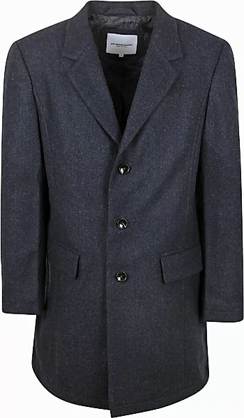 McGregor Coat Wool Herringbone Navy - Größe XXL günstig online kaufen