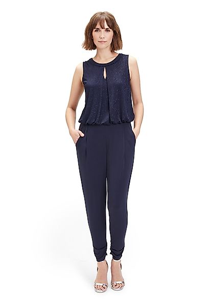 Vera Mont Overall "Vera Mont Damen Jumpsuit im Glitzer-Look" 1 Stk. tlg. Gl günstig online kaufen