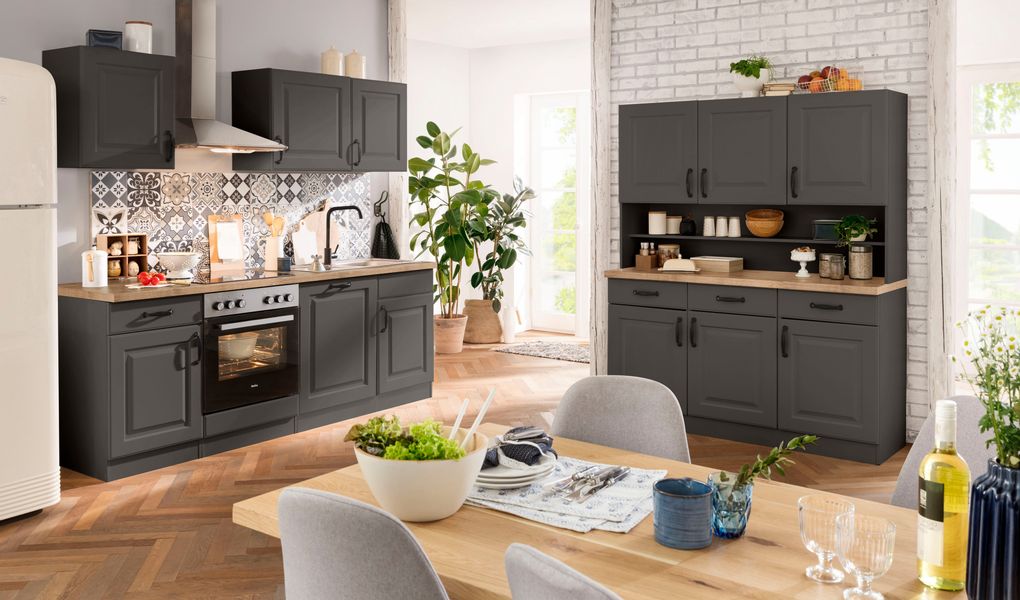 wiho Küchen Küchenzeile Erla, ohne E-Geräte, günstig online kaufen