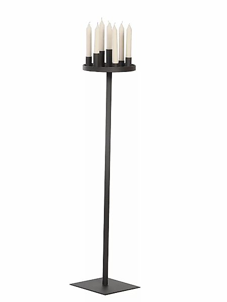 Hochwertiger Kerzenhalter auf Ständer Eisen Rose, Höhe 100 cm günstig online kaufen