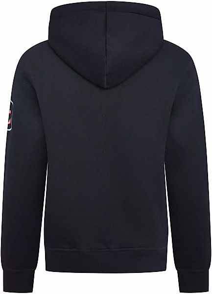 Zwillingsherz Sweatshirt mit Kapuze, Frontprint, Neondetail günstig online kaufen