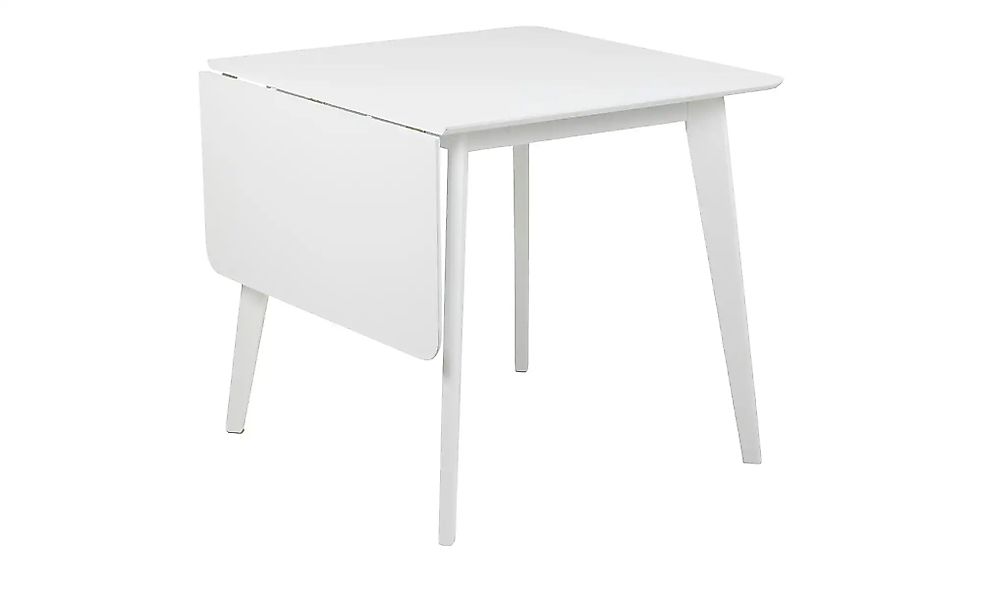 Esstisch  Robin ¦ weiß ¦ Maße (cm): B: 80 H: 76 Tische > Esstische > Esstis günstig online kaufen