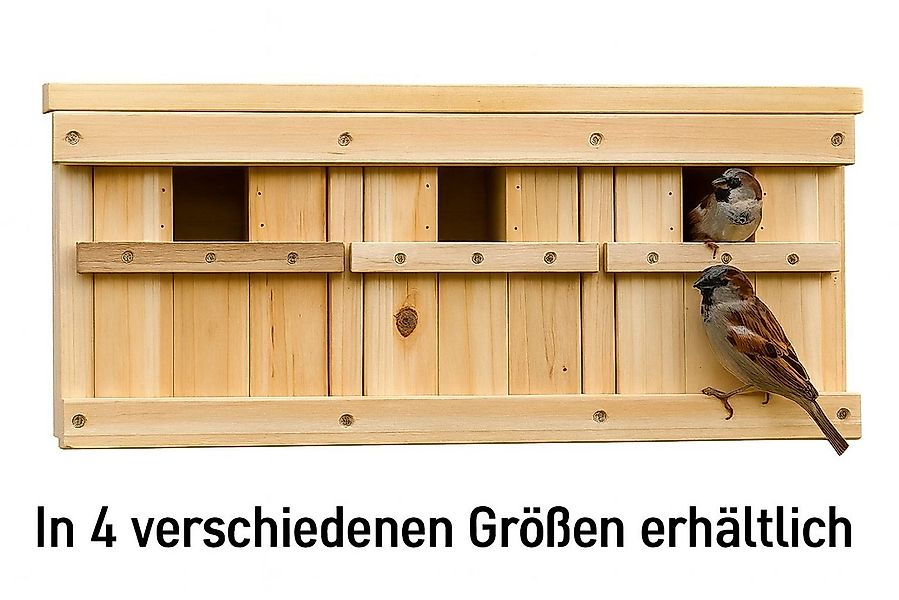 BruKa Nistkasten BUBI Spatzenvilla Spatzenhaus Spatz Spatzen Vogelhaus Voge günstig online kaufen