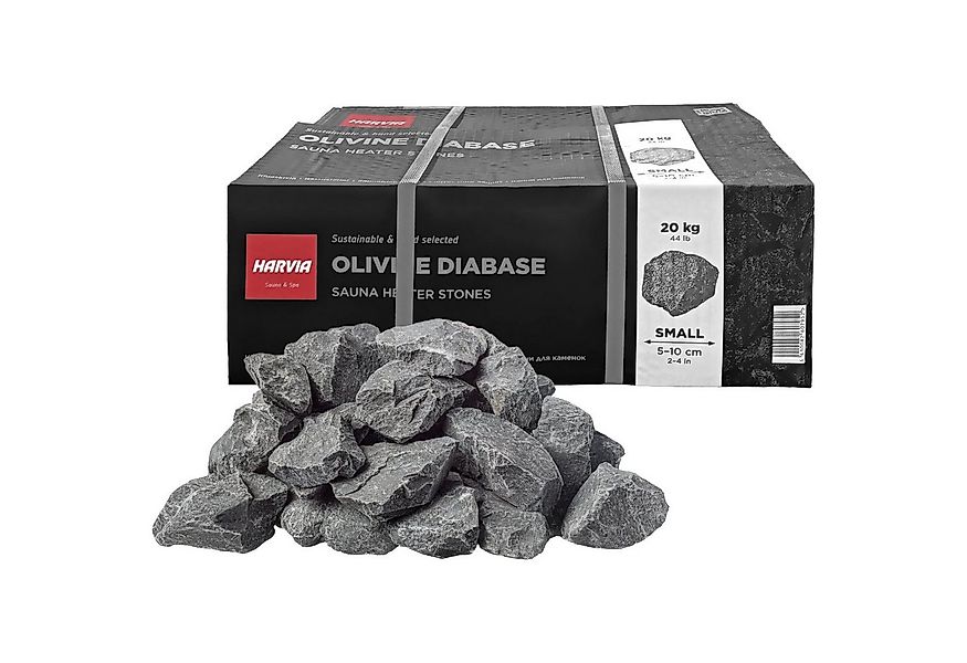 HARVIA Saunasteine Harvia Saunasteine 20 kg - Original Olivindiabas S günstig online kaufen
