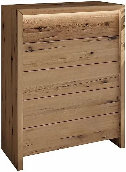 Home affaire Schubkastenkommode "Ambroise", Breite 88cm, inkl. LED-Beleucht günstig online kaufen