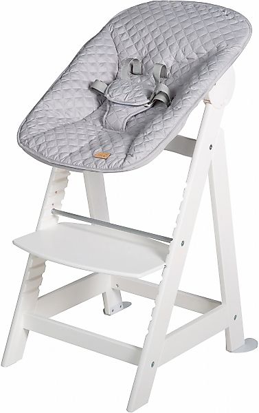 roba "Treppenhochstuhl 2-in-1 Set Style, Born Up" () mit Neugeborenen-Aufsa günstig online kaufen