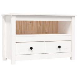 vidaXL TV-Schrank TV-Schrank Weiß 79x35x52 cm günstig online kaufen
