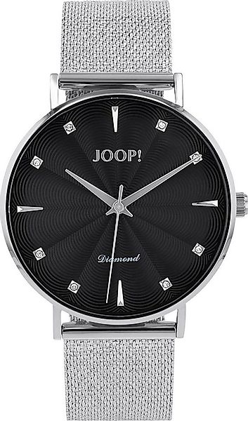JOOP! Quarzuhr 2039535, Armbanduhr, Damenuhr, Edelstahlarmband, analog, Dia günstig online kaufen