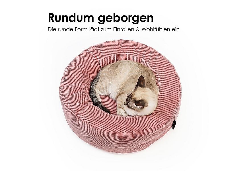 LucyBalu Tierbett NEST Katzenbett waschbar, Katzen Schlafplatz, Katzenkisse günstig online kaufen